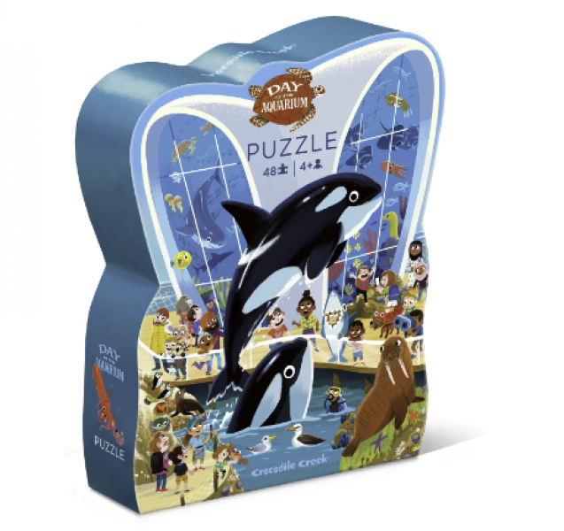 PUZZLE: DAY AT THE AQUARIUM 48PCS