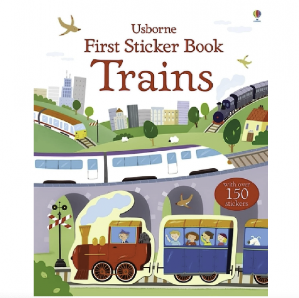 FIRST STICKER BOOK: TRAINS