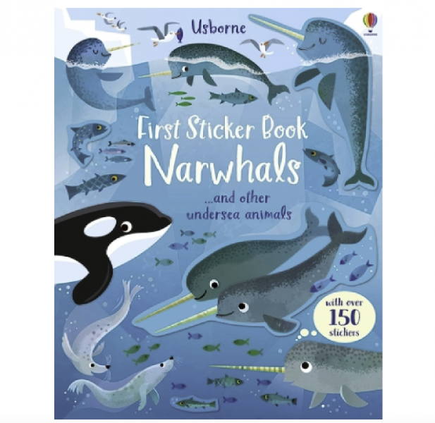 FIRST STICKER BOOK: NARWHALS