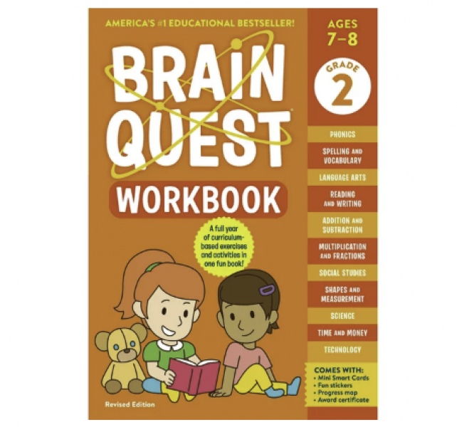BRAIN QUEST WORKBOOK: GRADE 2