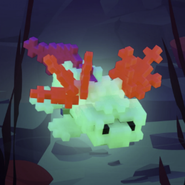 PLUS PLUS TUBE: AXOLOTL