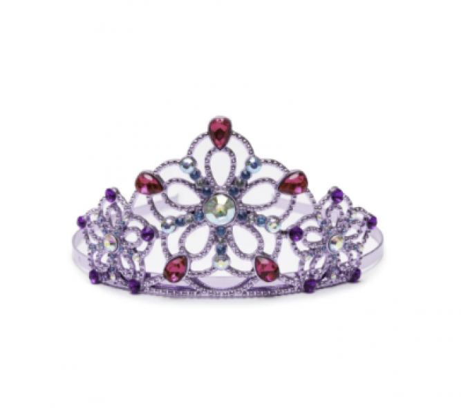 BEJEWELLED TIARA- LILAC