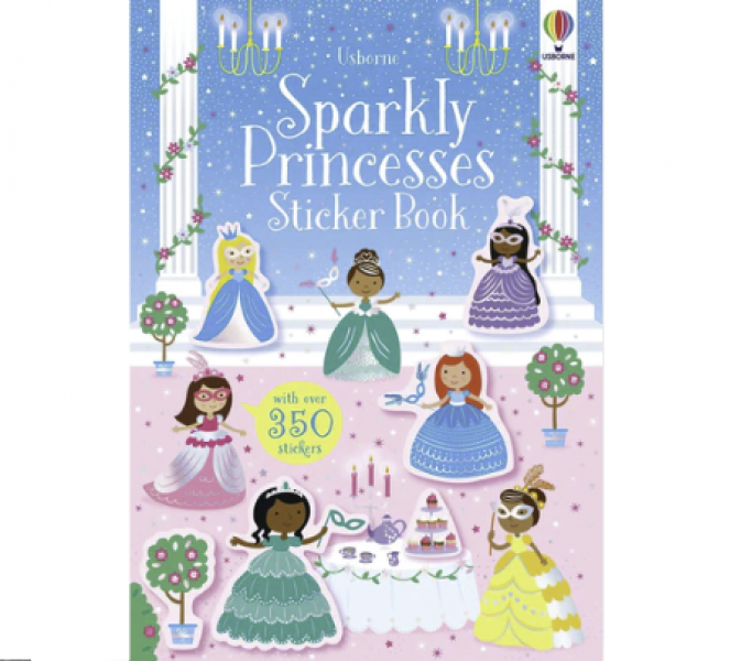 STICKER BOOK SPARKLY PRINCESSES
