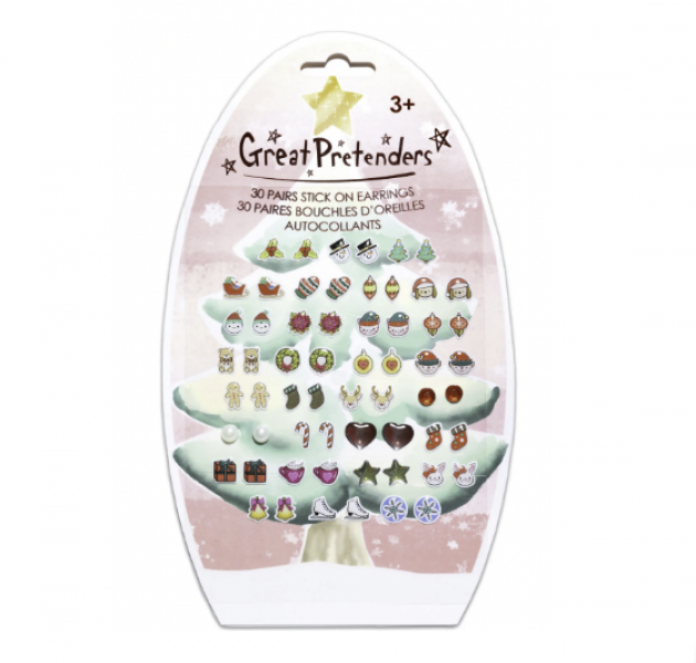 HOLIDAY STICKER EARRINGS