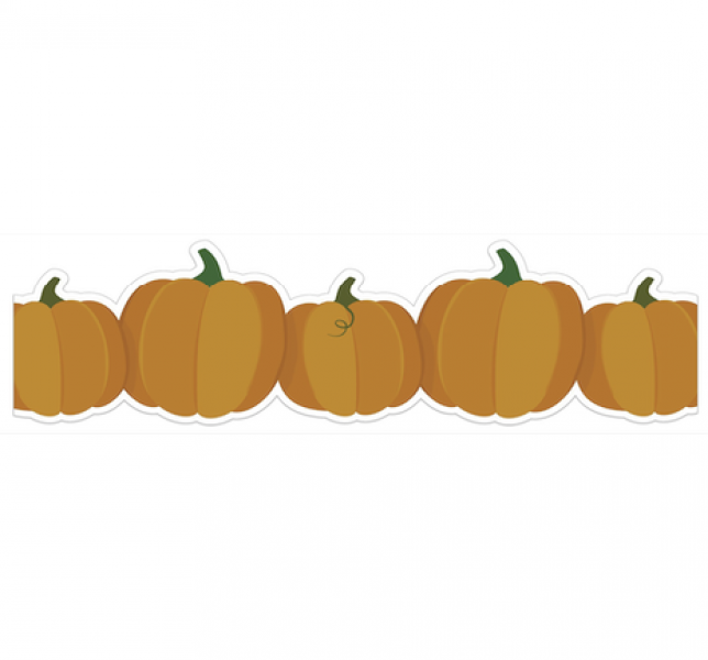 BORDER: PUMPKINS