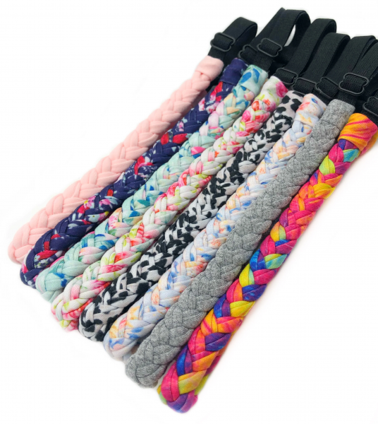 SATIN BRAID HEADBAND