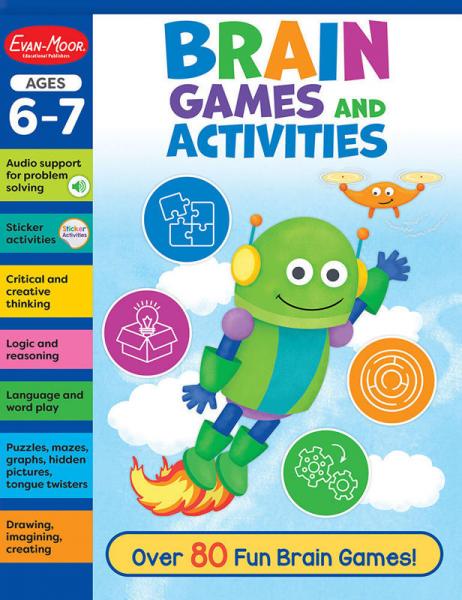 BRAIN GAMES AND ACTIVITIES AGES 6-7