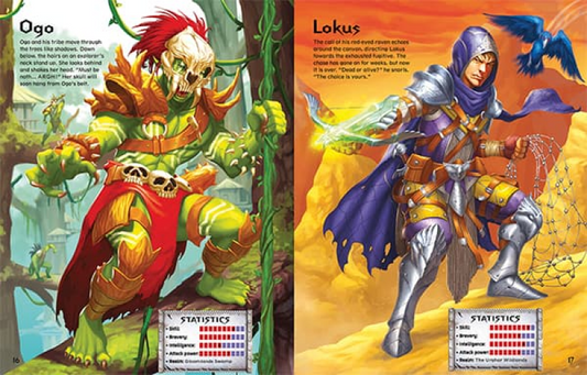 STICKER BOOK: BUILD YOUR OWN FANTASY WARRIORS