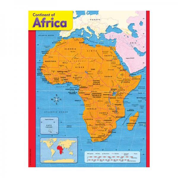 CHART: CONTINENT OF AFRICA
