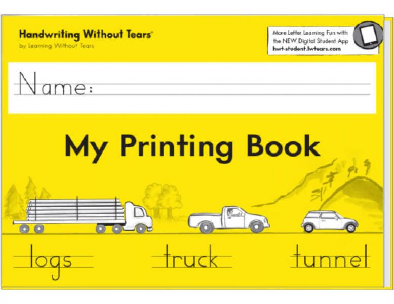 HWT: 1ST GRADE MY PRINTING BOOK STUDENT BOOK 2022