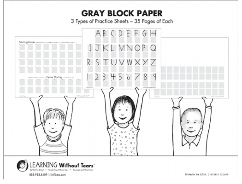 HWT: GRAY BLOCK PAPER