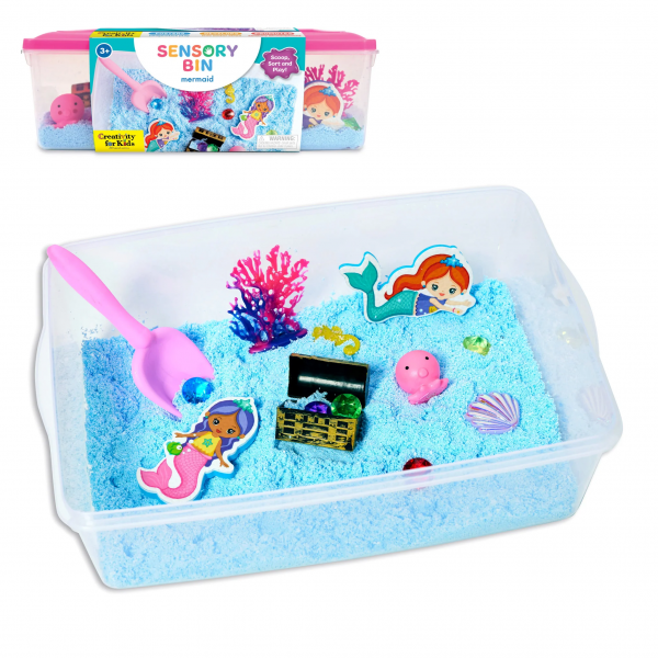 SENSORY BIN: MERMAID