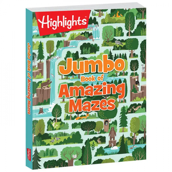 HIGHLIGHTS JUMBO BOOK OF AMAZING MAZES