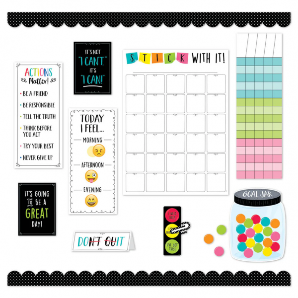 BULLETIN BOARD SET: THE AT-HOME CLASSROOM