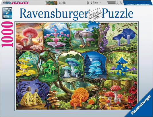 PUZZLE: BEAUTIFUL MUSHROOMS 1000 PCS