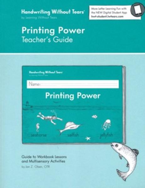 HWT: 2ND GRADE PRINTING POWER TEACHER'S GUIDE 2022