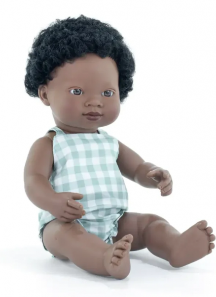 BABY DOLL AFRICAN BOY 15"