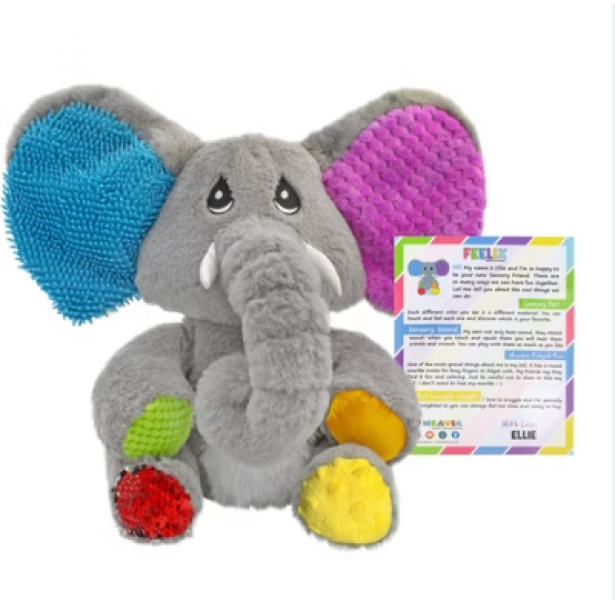 ELLIE THE WEIGHTED SENSORY ELEPHANT PLUSH