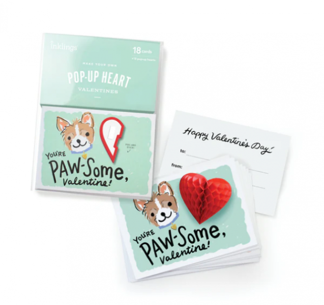 POP-UP HEART VALENTINES PUPPY