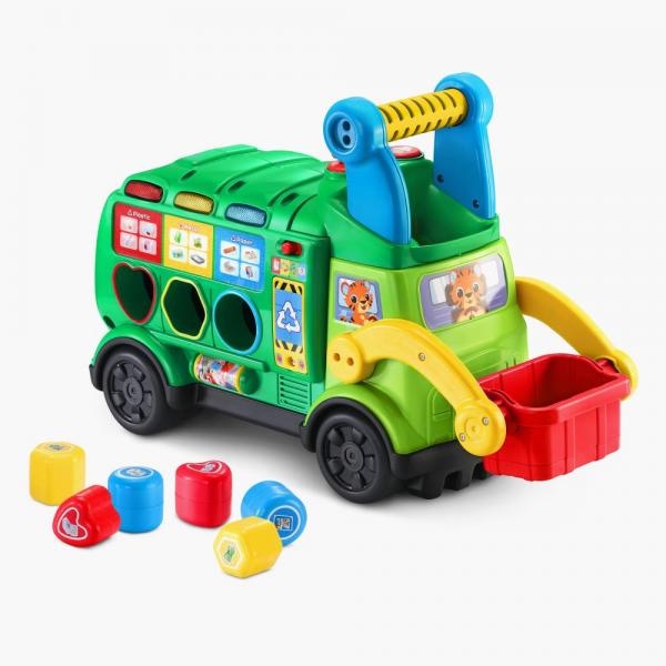 SHAPE SORTING RECYCLING TRUCK