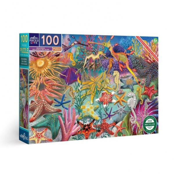 PUZZLE: SEAHORSES, SEA STARS & SEA SLUGS 100 PIECES