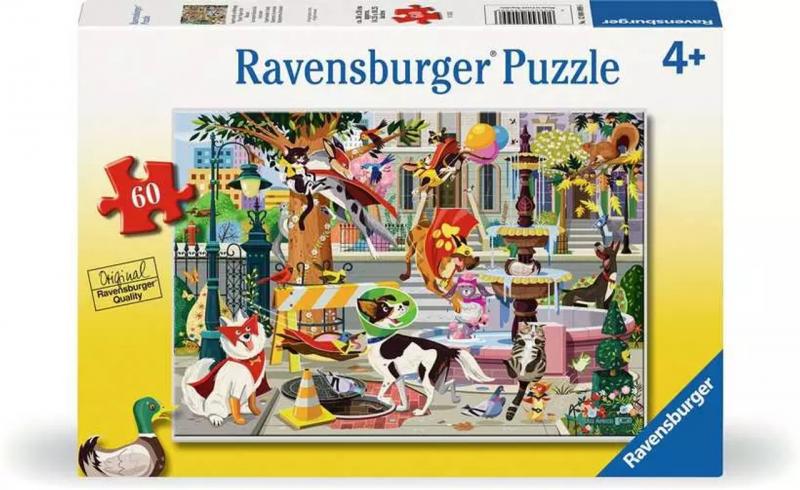 PUZZLE: SUPER DOGS TO THE RESCUE 60 PIECES
