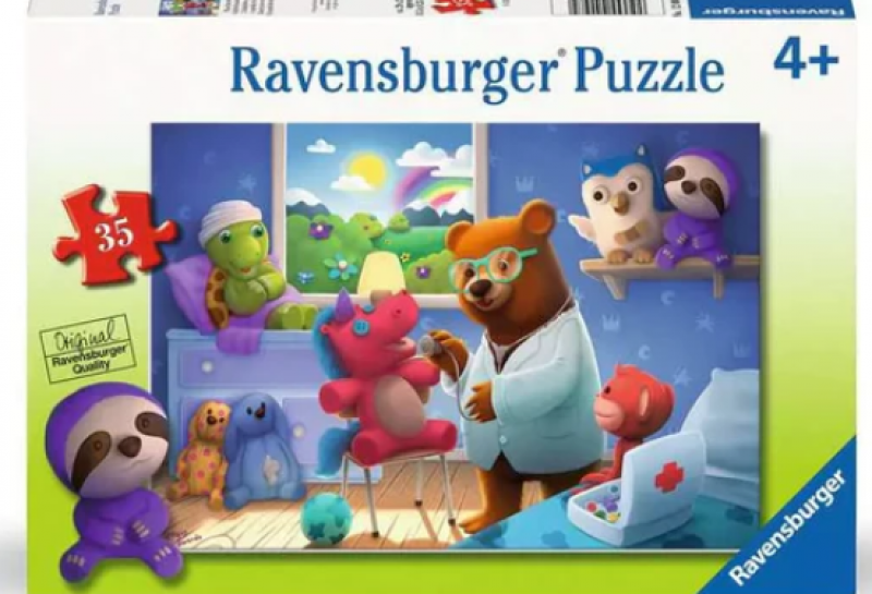 PUZZLE: STUFFED ANIMAL HOSPITAL 35 PIECES