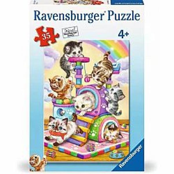 PUZZLE: PLAYFUL PURR BABIES 35 PIECES