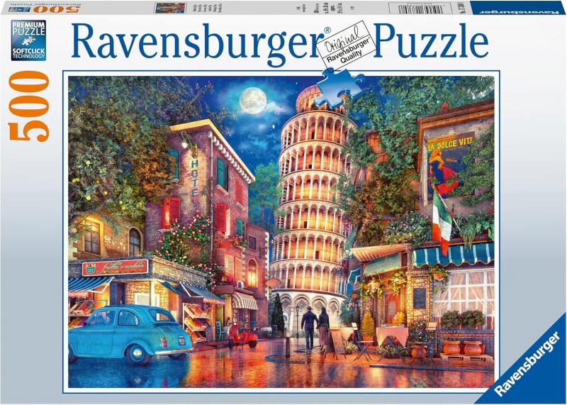 PUZZLE: STREETS OF PISA 500 PIECES