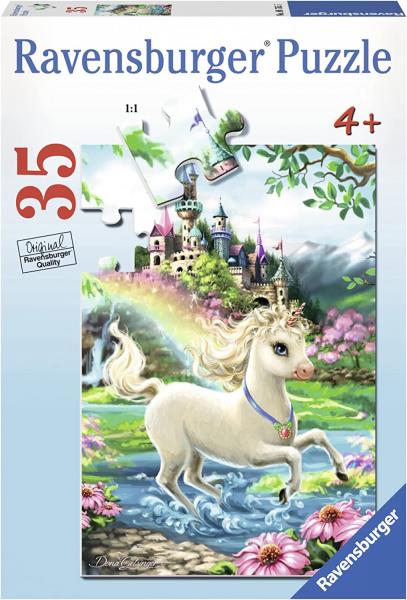 PUZZLE: UNICORN CASTLE 35 PIECES