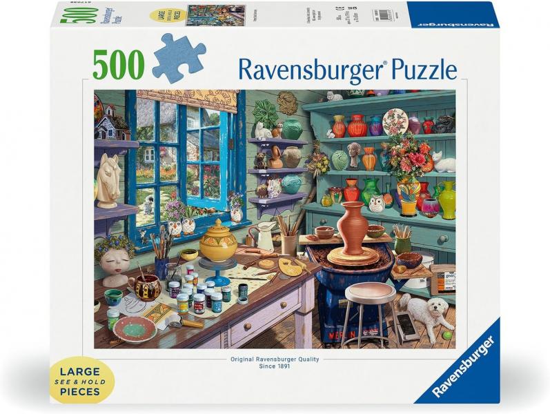 PUZZLE: POTTERY STUDIO SANCTUARY 500 PIECES