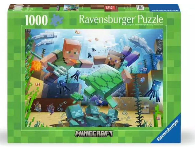 PUZZLE: MINECRAFT MOSAICS 1000 PIECES