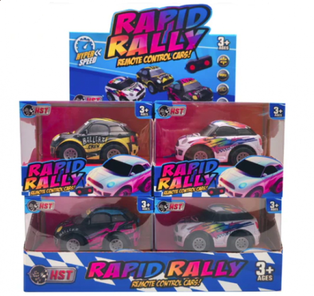 RAPID RALLY REMOTE CONTROL CAR