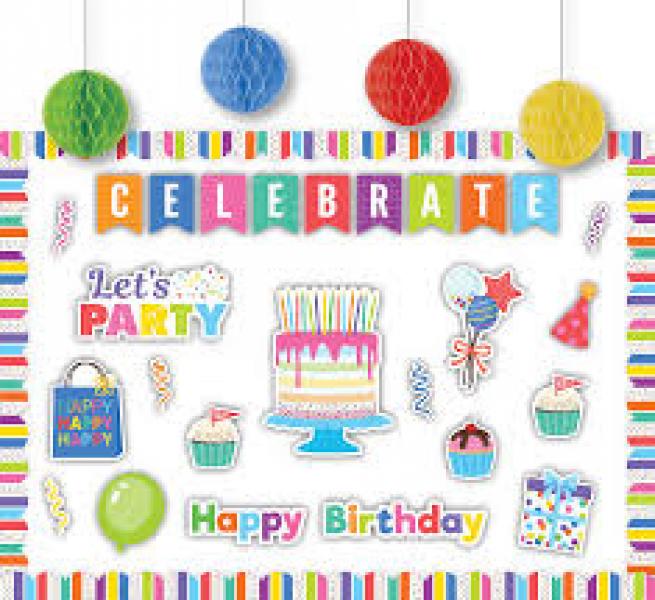 CREATE & DECORATE QUICK KIT: COLORFUL HAPPY BIRTHDAY