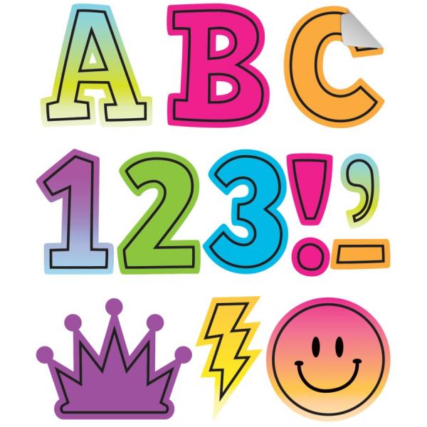 SELF-ADHESIVE LETTERS: BRIGHTS 4EVER BOLD BLOCK 2"