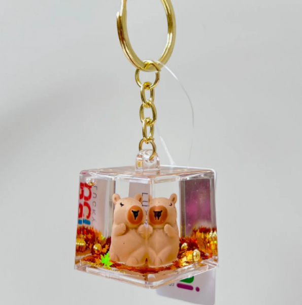 CAPYBARA FLOATY KEYCHAIN