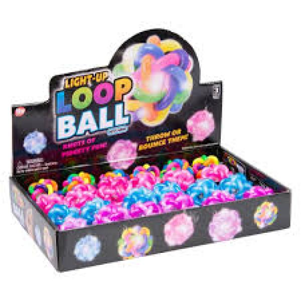 LIGHT-UP LOOP BALL BACKPACK CLIP