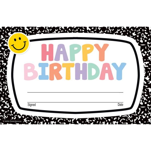 AWARDS: COOL FOR SCHOOL HAPPY BIRTHDAY