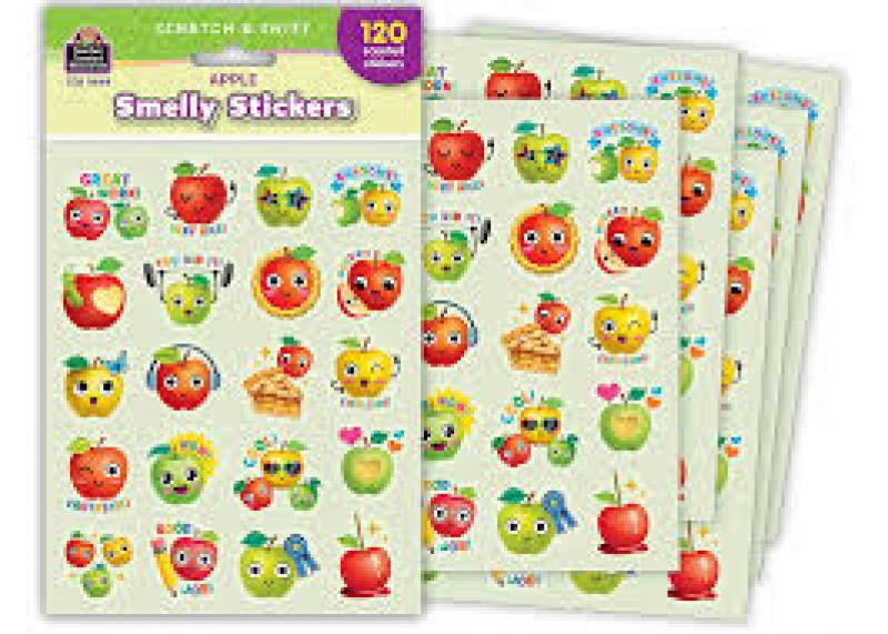 SMELLY STICKERS: APPLE