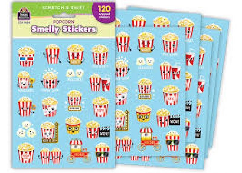 SMELLY STICKERS: POPCORN