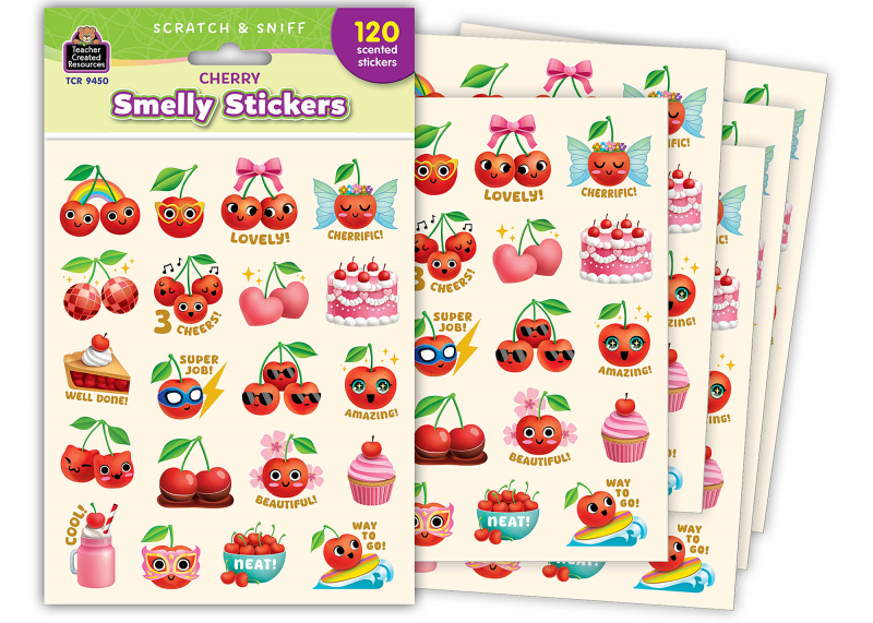 SMELLY STICKERS: CHERRY