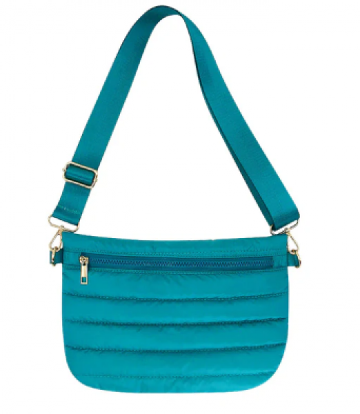TEAL CROSSBODY BAG