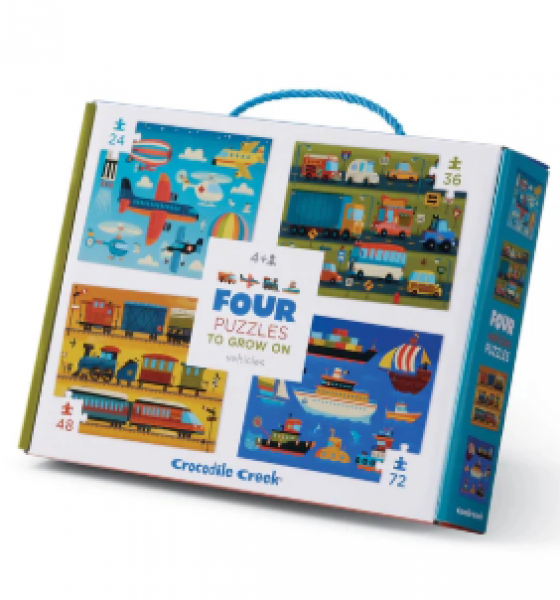 PUZZLES: FOUR TO GROW ON VEHICLES