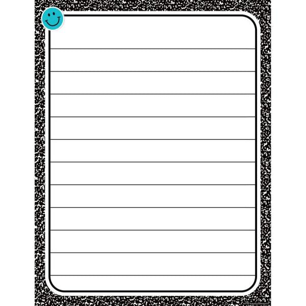 CHART: COOL FOR SCHOOL COMPOSITION LINED