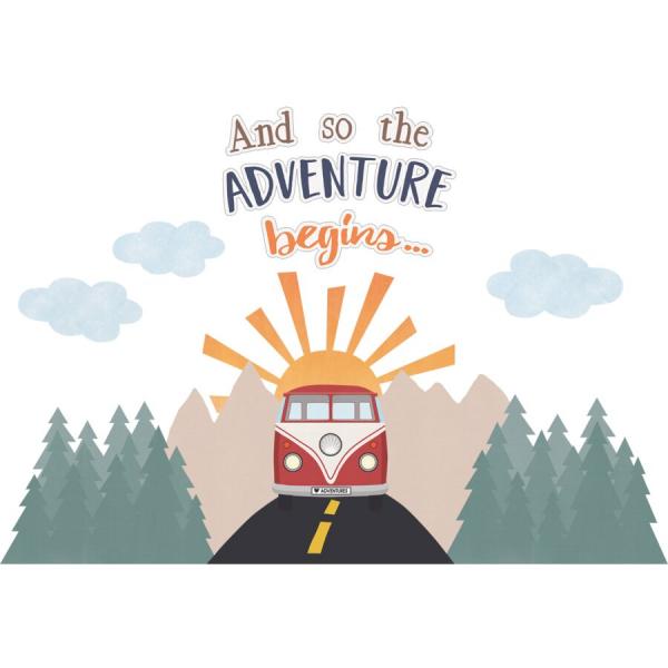 BULLETIN BOARD SET: MOVING MOUNTAINS ROAD TRIP THE ADVENTURE BEGINS