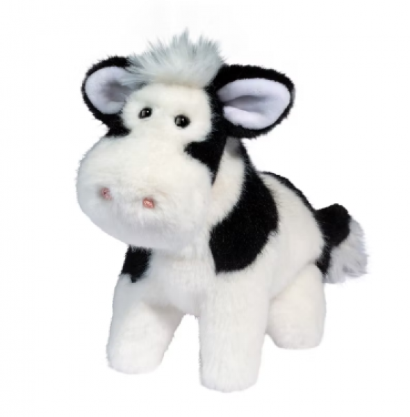 GLADYS BLACK AND WHITE COW MUZZLE