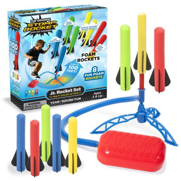 STOMP ROCKET JR. SET MULTI -COLOR ACTION