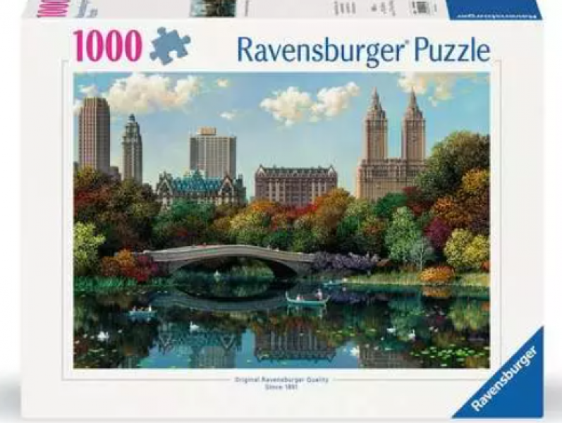 PUZZLE: NY CENTRAL PARK BOW BRIDGE 1000PC