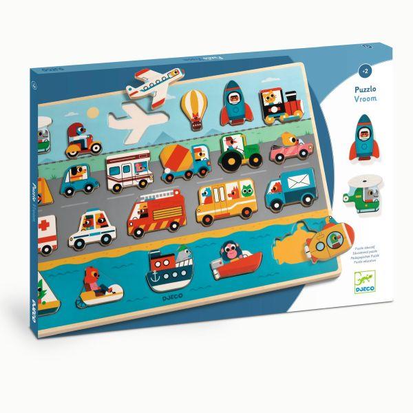 PUZZLE: VROOM 22 PIECES