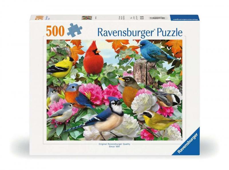 PUZZLE: GARDEN BIRDS 500 PIECES